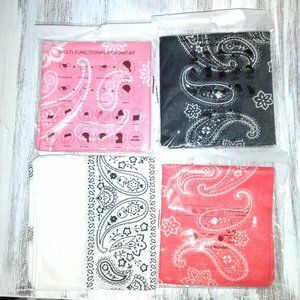🔴 CLEARANCE 6/$20 Bandana lot NWT